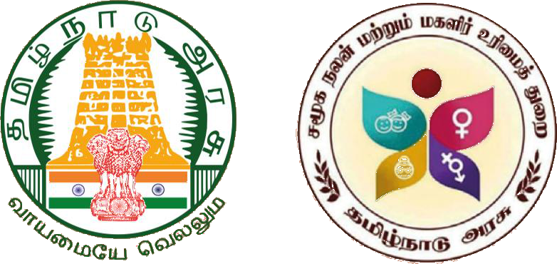 Government of Tamil Nadu and the Department of Social Welfare and Women Empowerment logo